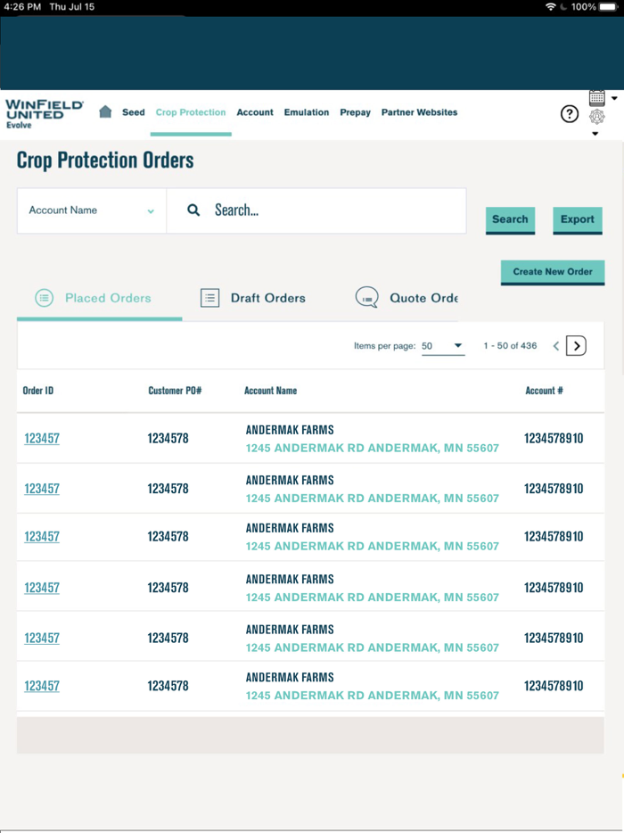 Winfield United Evolve