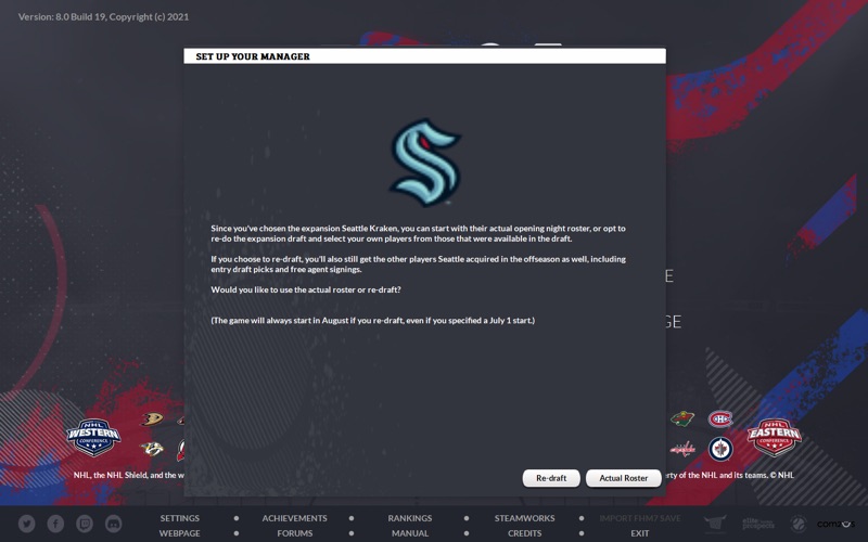 Franchise Hockey Manager 8 Screenshot
