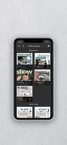 Game screenshot El País Epaper apk