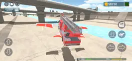 Game screenshot Fire Truck Flying Car apk
