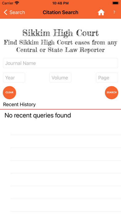 Sikkim Legal Reports Screenshot