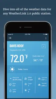 weatherlink iphone screenshot 2