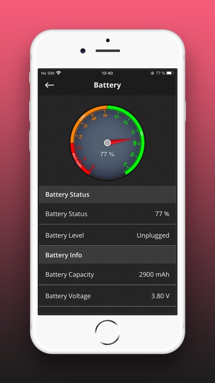 CPU Monitor - RAM,OS & Battery