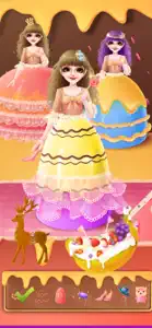 Queen Skirt Cake Making screenshot #4 for iPhone