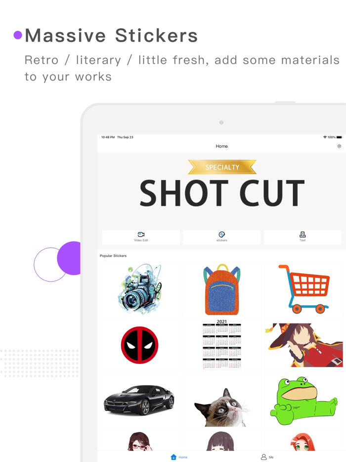 Shot Cute-video editor