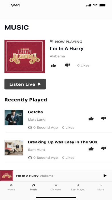 Big West Country 92.9FM Screenshot