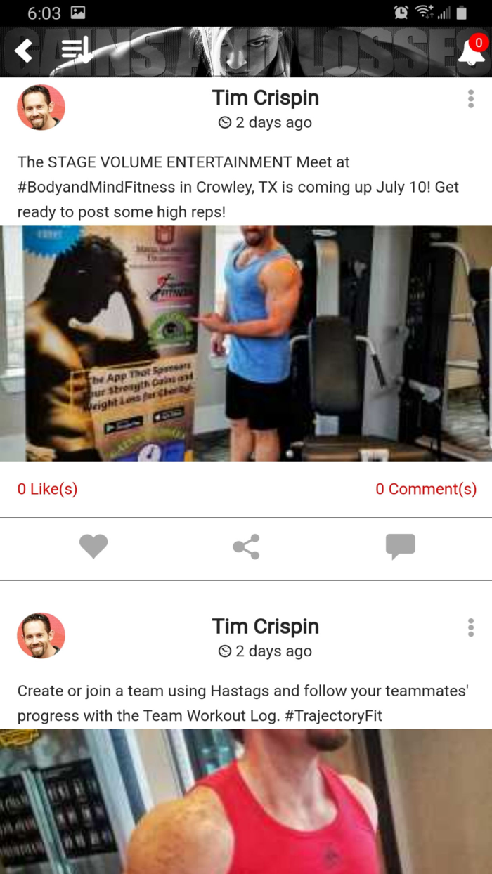 Gains  Losses Charity Fitness