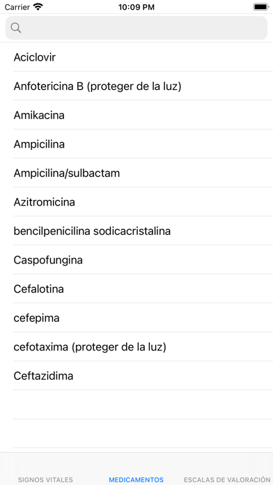 Manual pediátrico Screenshot
