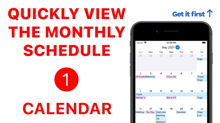 Simple Calendar: Widget Cal