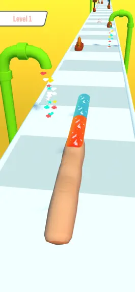 Game screenshot Nail Runner 3D - Lucky Stack apk