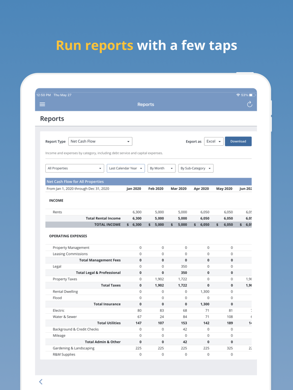 Stessa: Smart Rental Manager iPad screenshot 5 - Business app