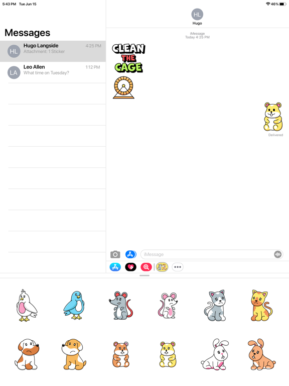 Screenshot #6 pour Pet Parent Stickers