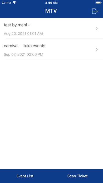 MTV Concerts Screenshot