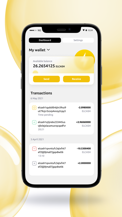 Electric Wallet Pro Screenshot