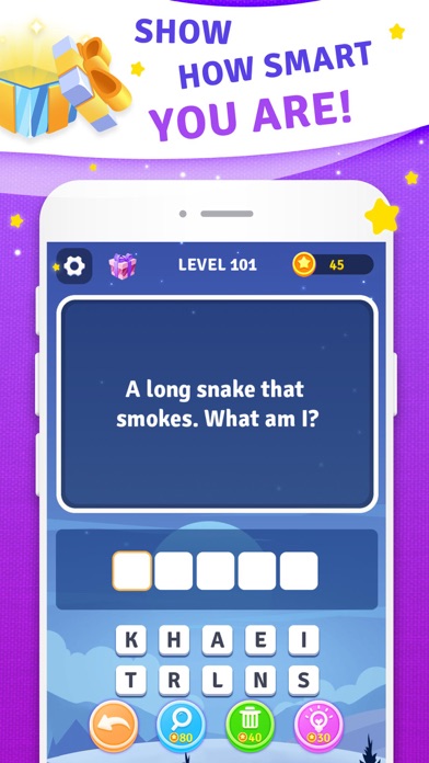 BrainBoom - Word Brain Games Screenshot