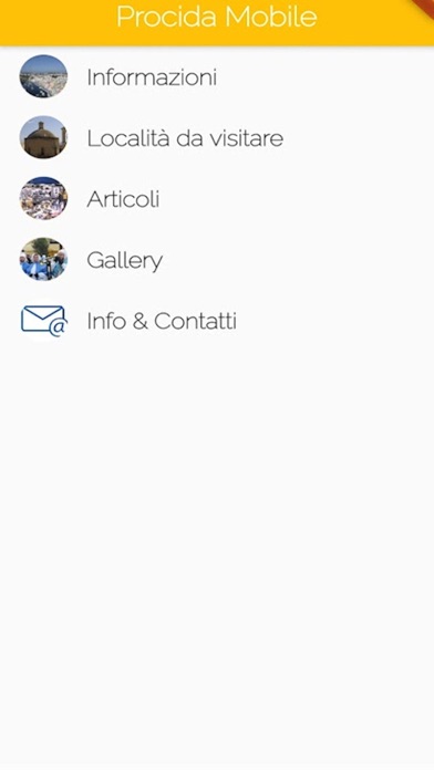 Screenshot #1 pour Procida Mobile