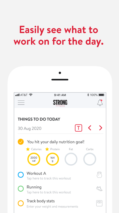 STRONG Fitness Screenshot