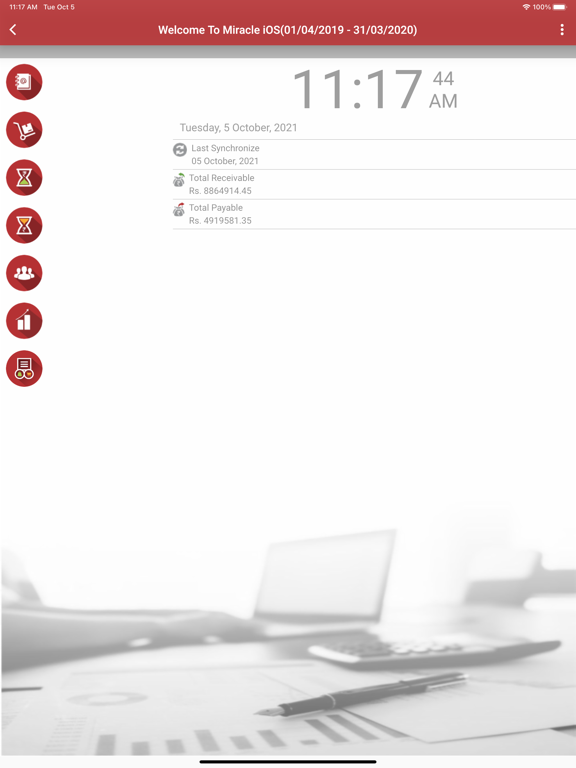 Miracle Report iPad screenshot 2 - Business app