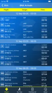 nashville airport info + radar iphone screenshot 2