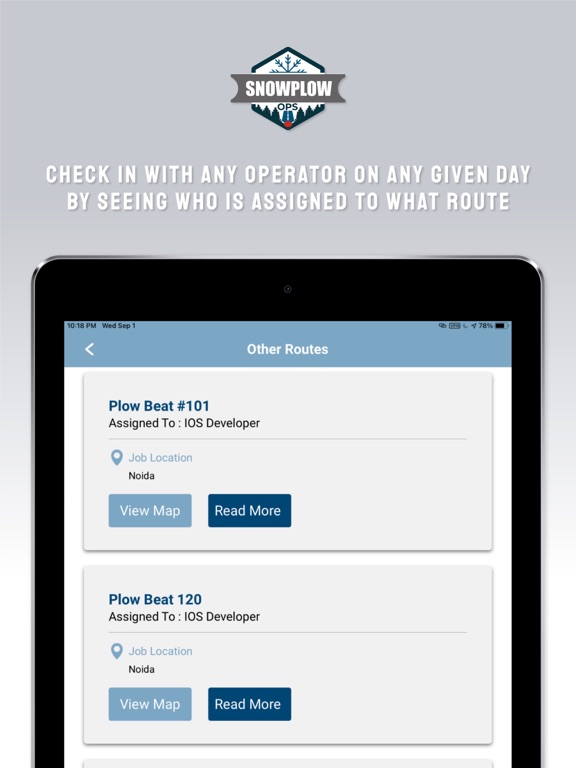 Screenshot #6 pour SnowPlow Ops