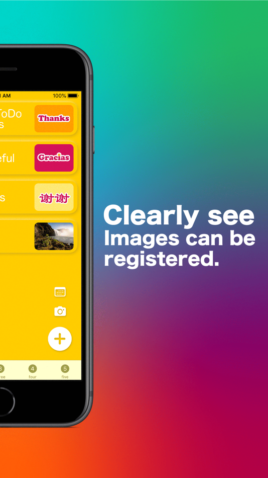 #3. New ToDo List & Tasks & Photo (iOS) 由: Hikaru Satomi