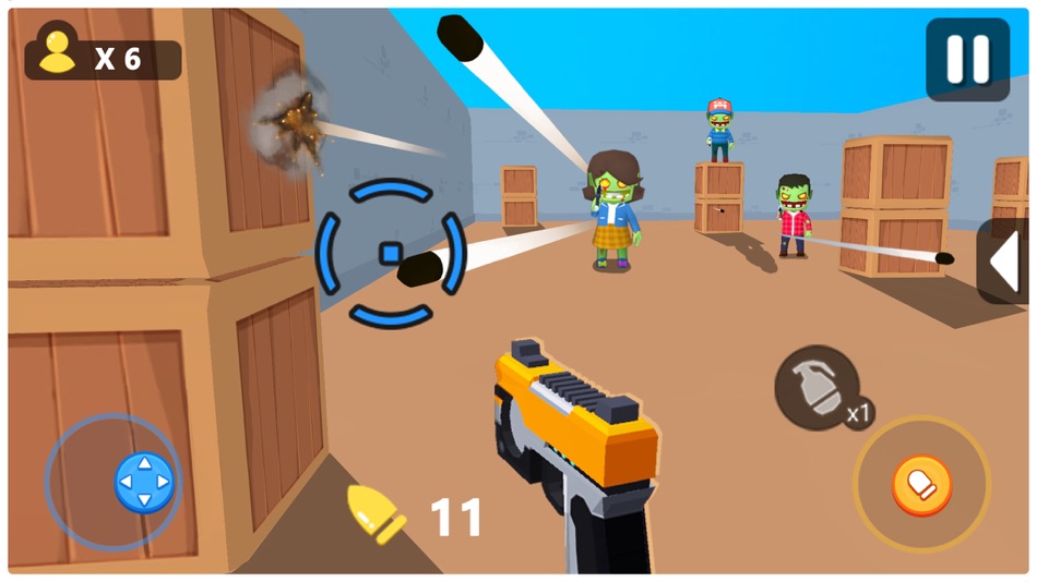 #3. Zombie Terminator 3D (iOS) Bởi: 玉玲 李