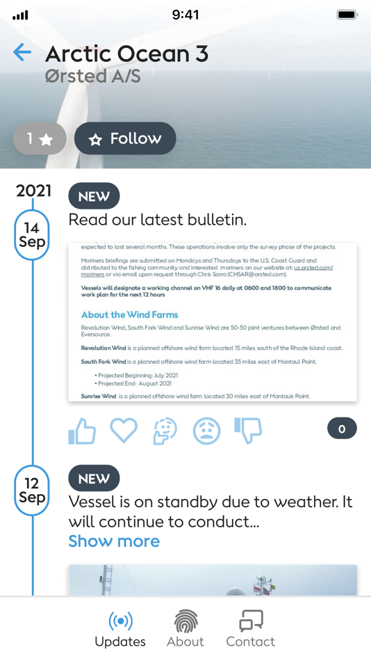 #3. Ørsted Notice to Mariners (iOS) 由: Concepteurs BV