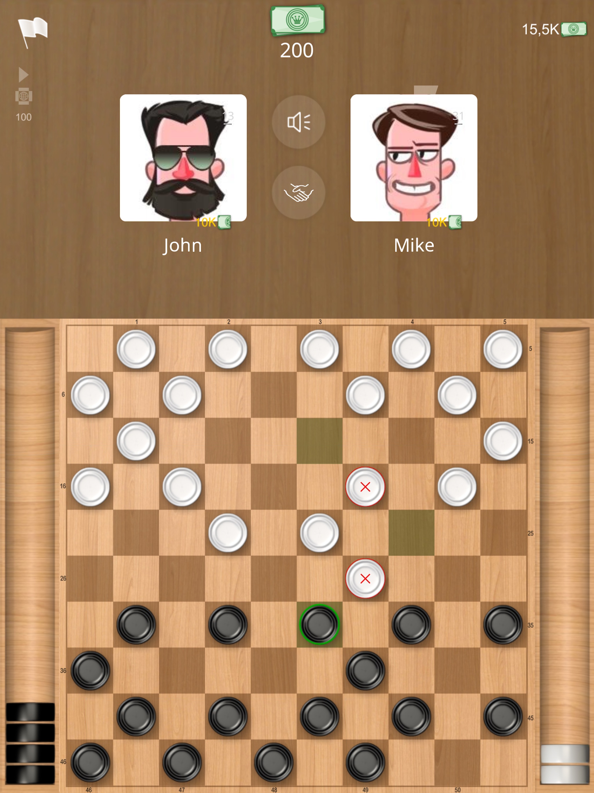 Checkers Online Gameのおすすめ画像1