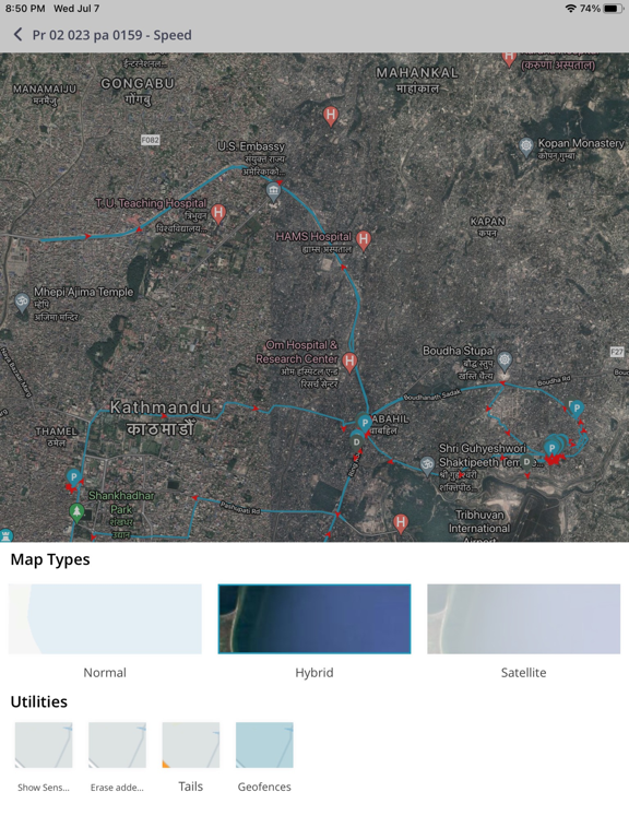 Screenshot #6 pour GeoTrack pro