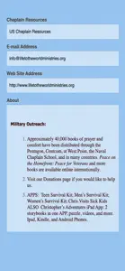 Chaplain Resources ABQ screenshot #1 for iPhone