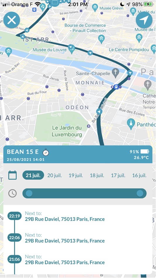 #10. Abeeway WiFi-GPS tracking (iOS) 来自: Abeeway
