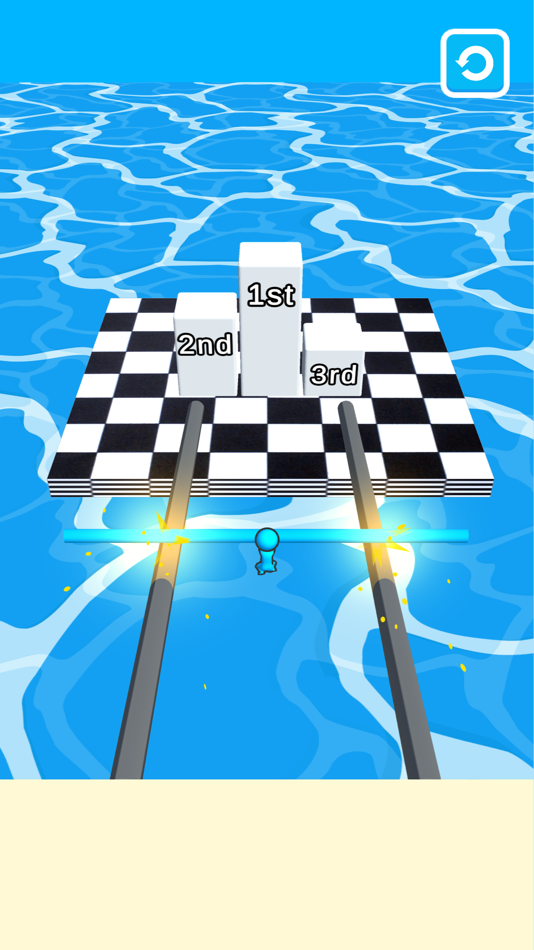 #2. Rails Race (iOS) By: Basement Apps, Inc.