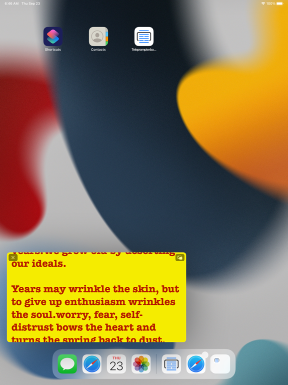 Screenshot #4 pour Teleprompter board