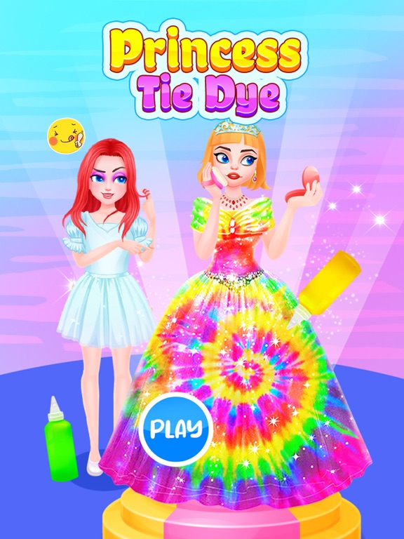 Screenshot #4 pour Princess Tie Dye Fashion Run