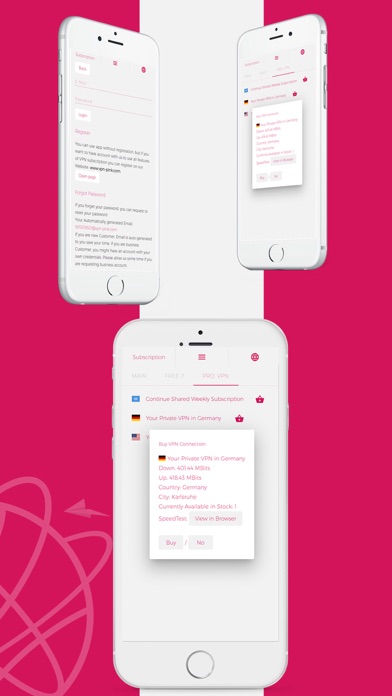 Vpn Pink Screenshot
