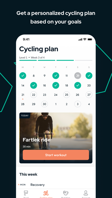 Screenshot #2 pour Cycling Diet