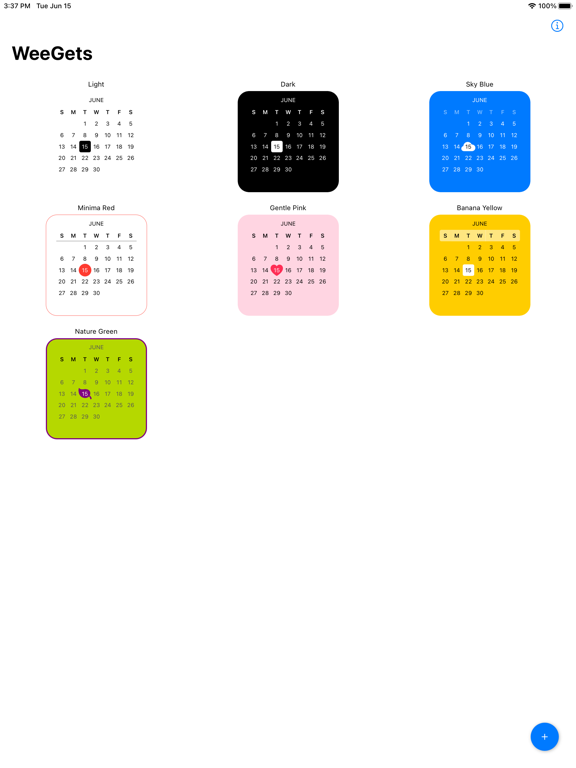 Screenshot #5 pour WeeGets - Calendar Home Widget