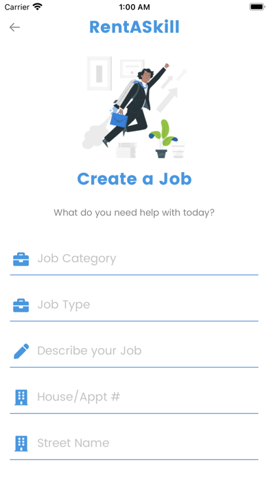 RentASkill Screenshot