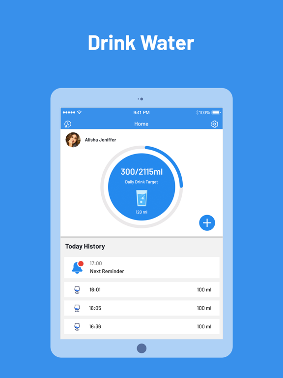 Screenshot #4 pour Water Tracker & Drink Reminder