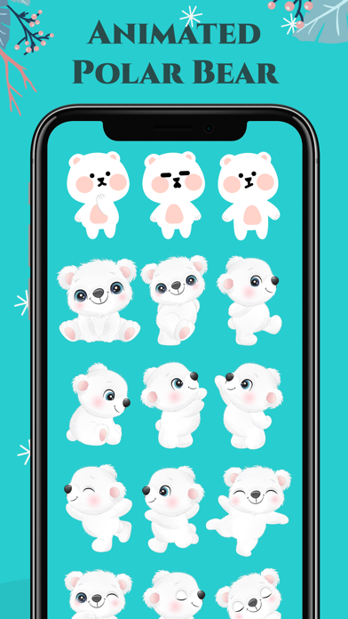 Animated Polar Bear Stickers! screenshot 2