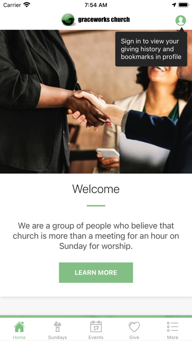 Graceworks Church Screenshot