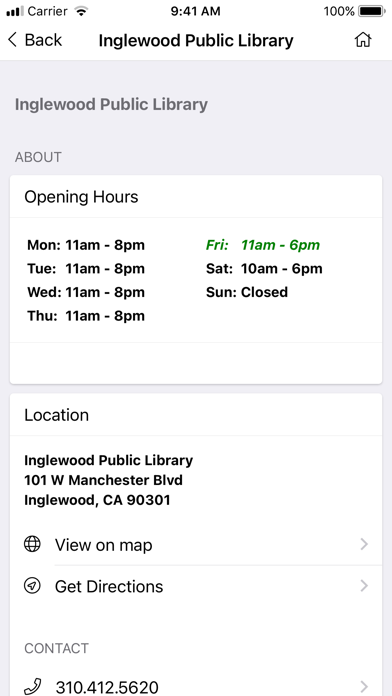 Inglewood Library To Go Screenshot
