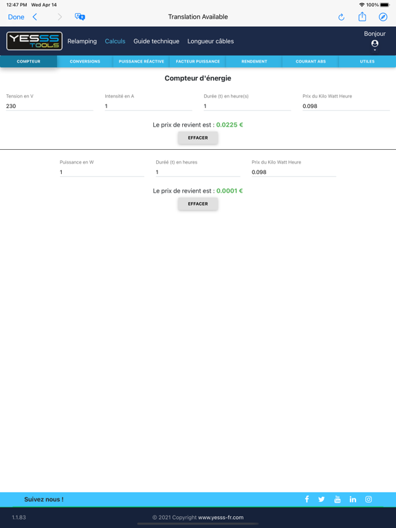 Screenshot #6 pour YESSS Tools