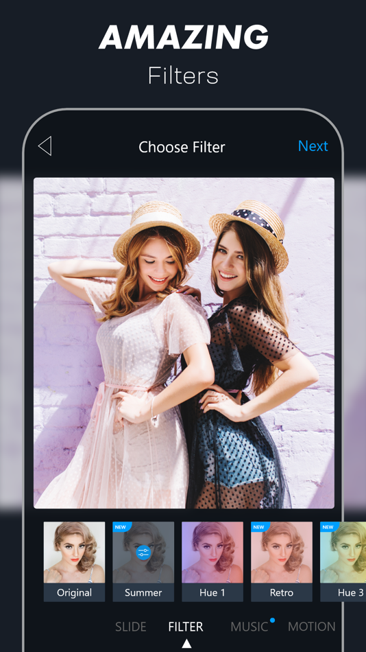 #4. VIMORY: Slideshow Video Maker (iOS) By: Appilian