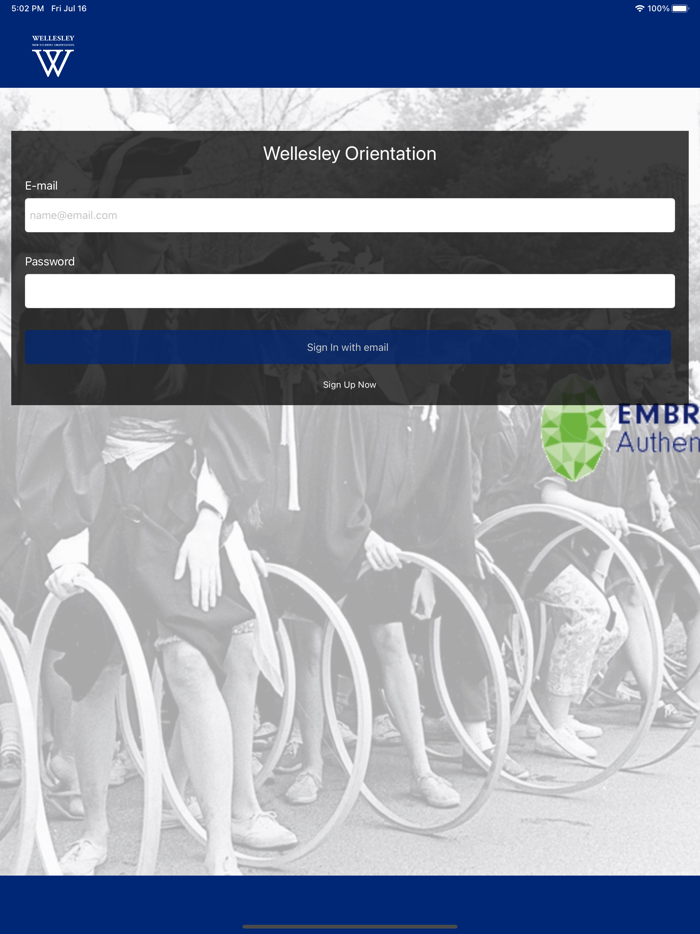 Wellesley Orientation