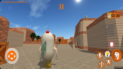 Gun Shooting Chicken War Games Screenshot