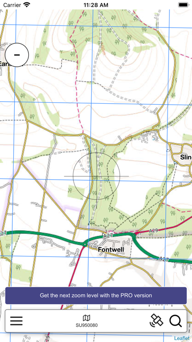 South Downs Outdoor Map Screenshot