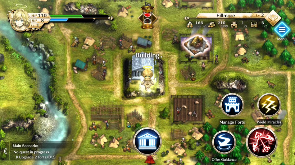 #4. Actraiser Renaissance (iOS) 由: SQUARE ENIX