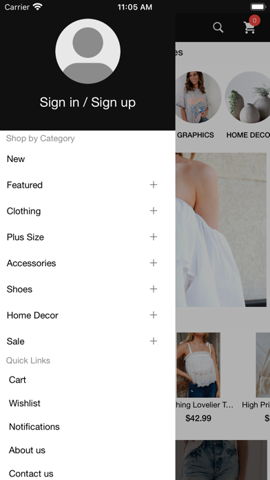 UOI Boutique Screenshot