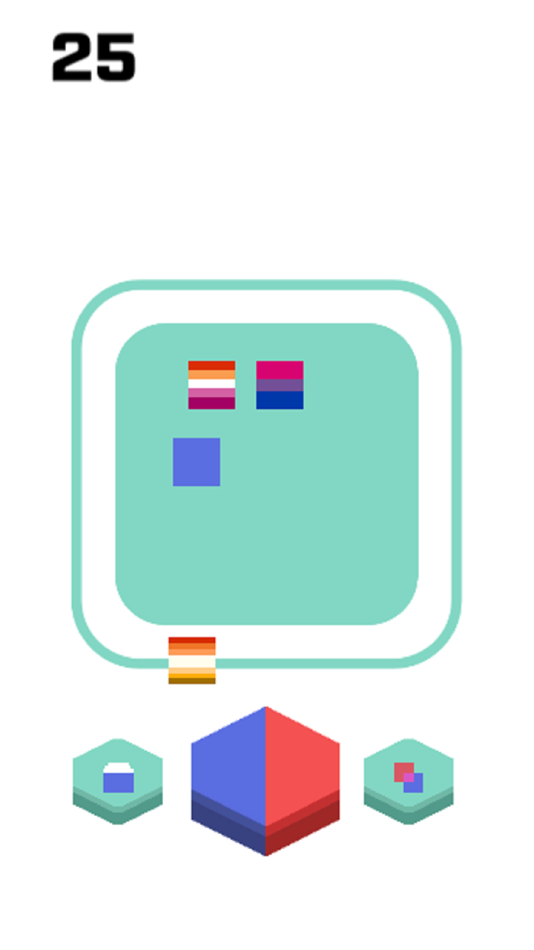 #2. LGBT Cube Merge Defense (iOS) 由: Myung Jin Lim
